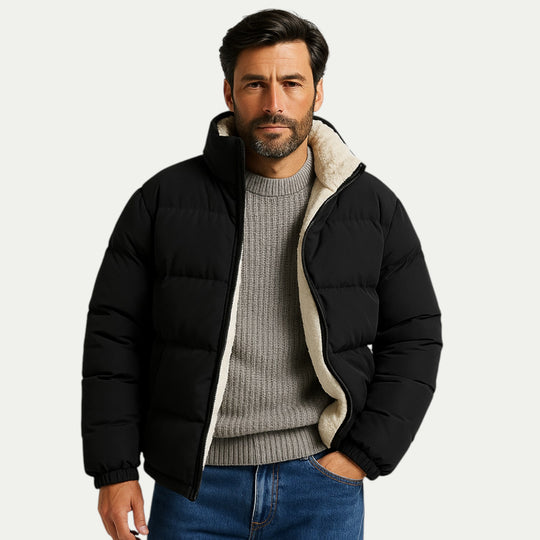 Mens Winter Fit Coat Warm Casual Outerwear Jacket