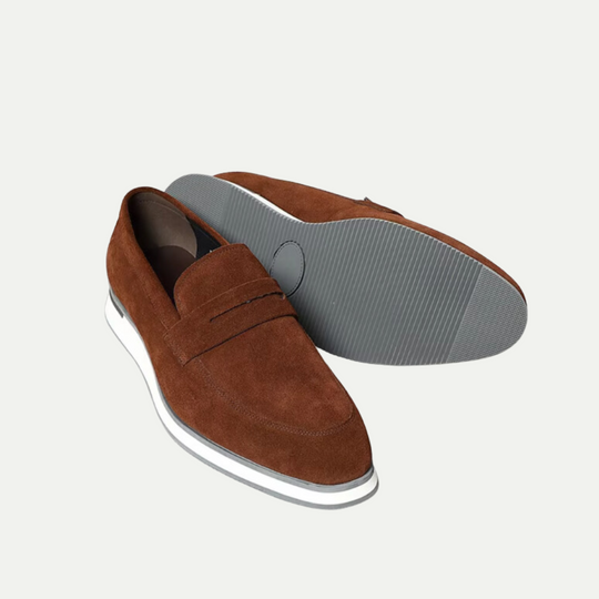 Soft® Suede Penny Loafers Black