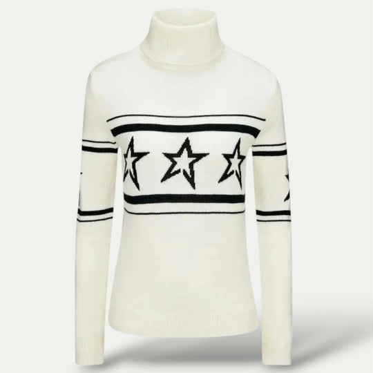 Women's Knit Turtleneck Sweater – Warm, Soft, Winter Essential