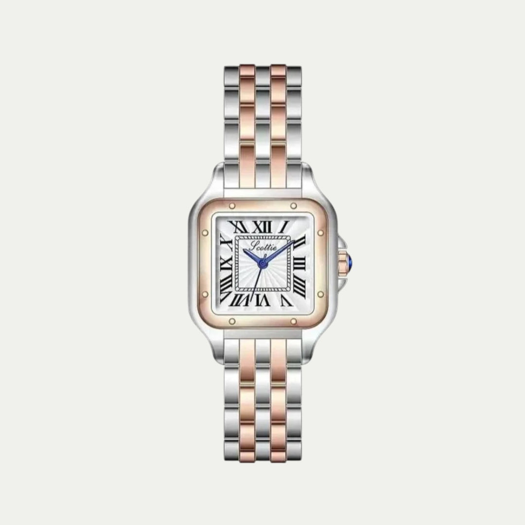 Women Milano Watch with Classic Square Dial
