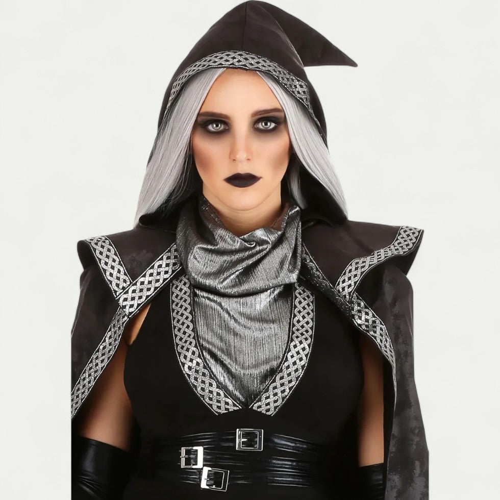 Gothic Witch Maxi Halloween Costume Dress