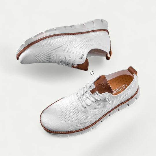 Orthopedic Lace Up Trainers for All Day Walking Comfort