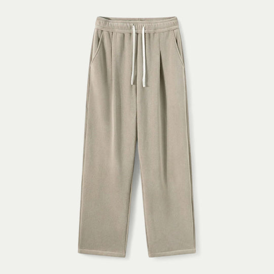 Randimo | Men Oversized Old Money Style Cotton Fleece Sweatpants