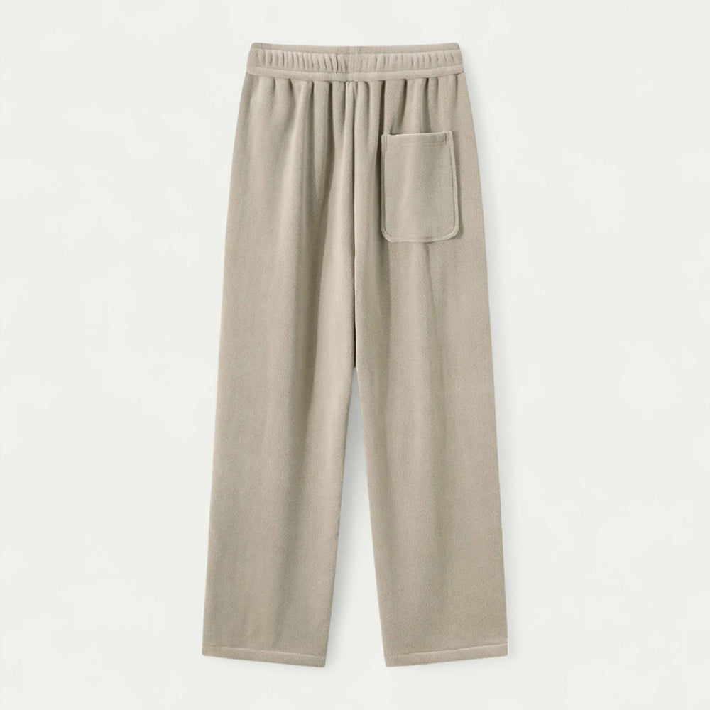 Randimo | Men Oversized Old Money Style Cotton Fleece Sweatpants