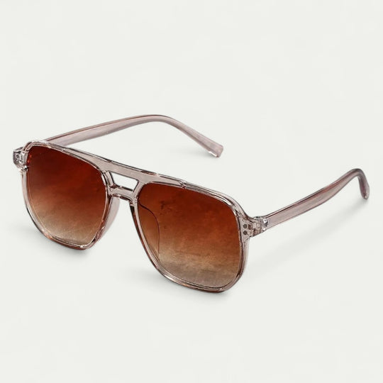 Aviator Style Gradient Lens Sunglasses for Everyday Wear