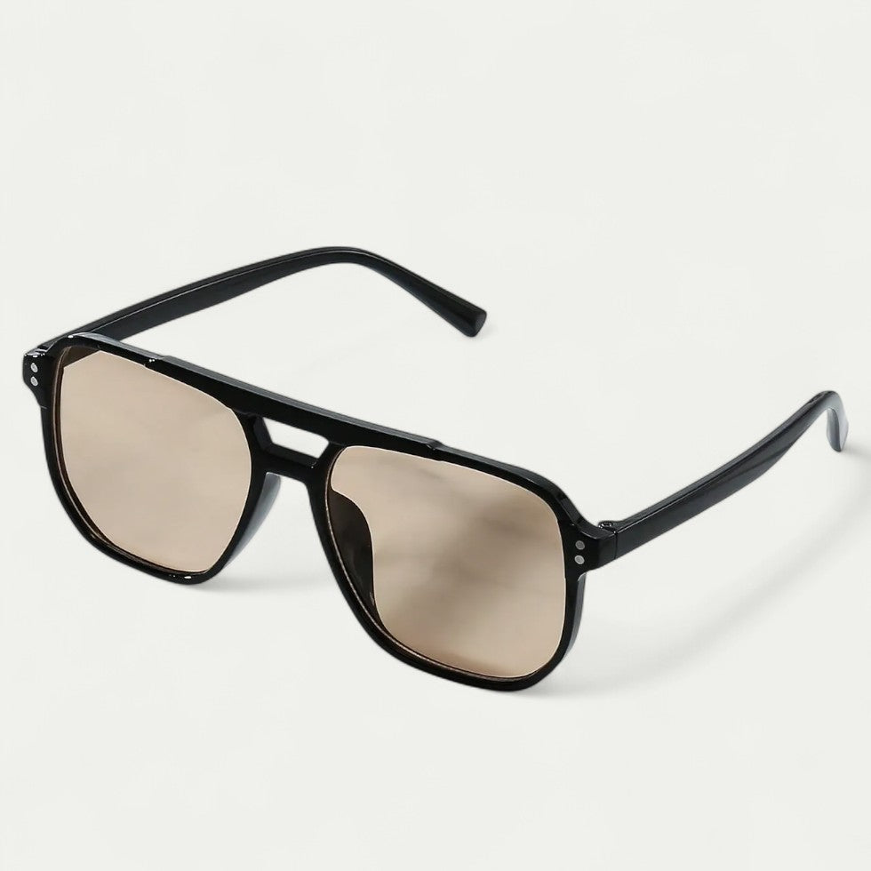 Aviator Style Gradient Lens Sunglasses for Everyday Wear
