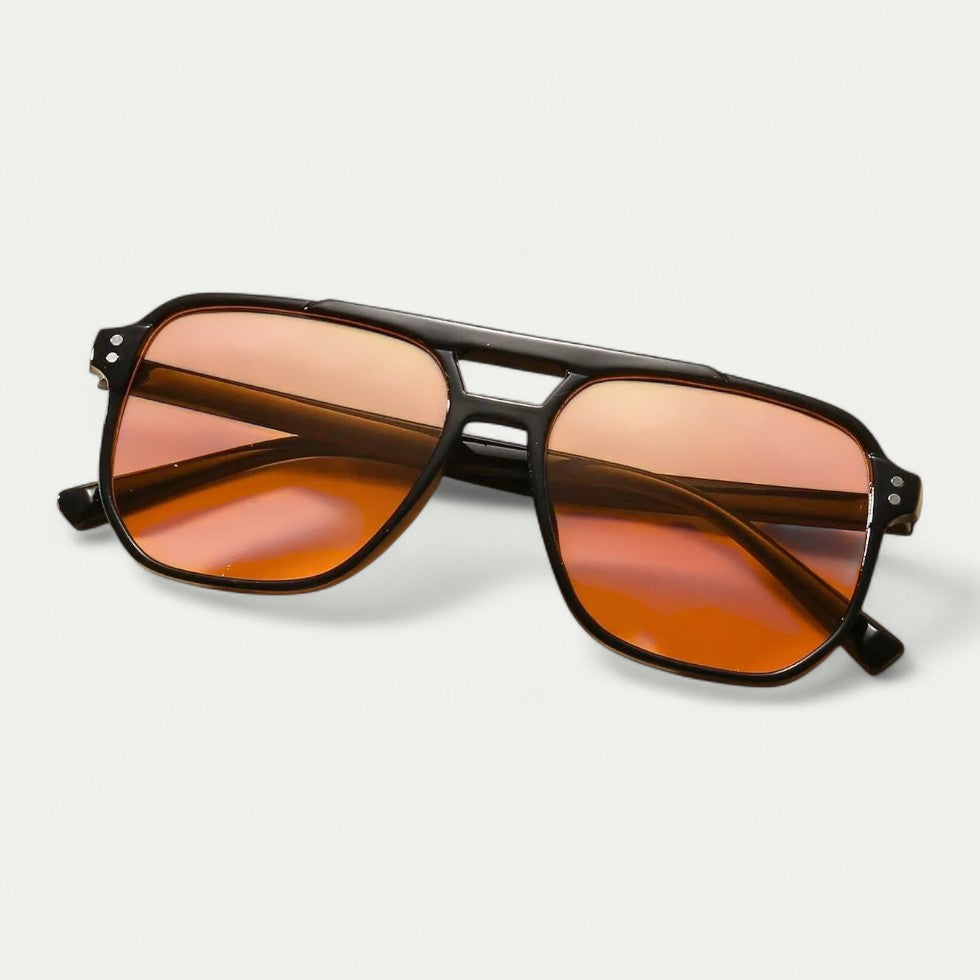 Aviator Style Gradient Lens Sunglasses for Everyday Wear