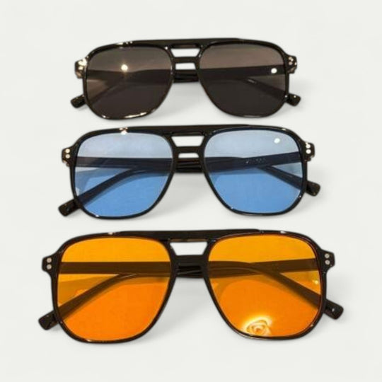 Aviator Style Gradient Lens Sunglasses for Everyday Wear