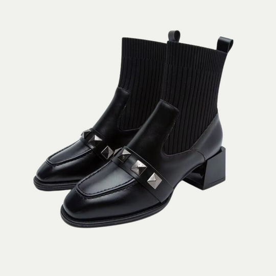 Randimo | Luxe Elastic Sock Ankle Boots