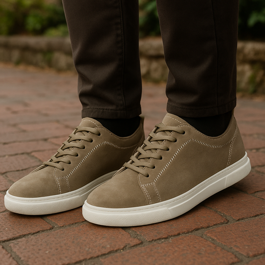 Randimo | Men Waterproof Leather Casual Orthopedic Sneakers