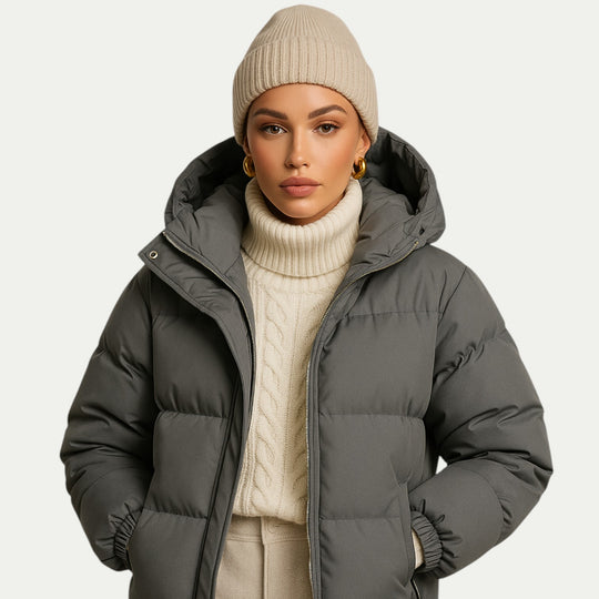 Randimo | Unisex Waterproof Down Hooded Puffer Winter Fit Parka Jacket