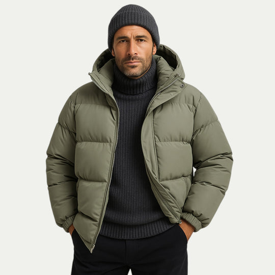 Randimo | Unisex Waterproof Down Hooded Puffer Winter Fit Parka Jacket