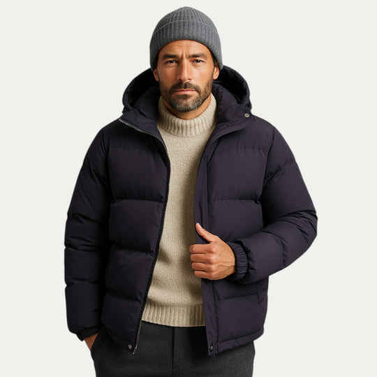 Randimo | Unisex Waterproof Down Hooded Puffer Winter Fit Parka Jacket
