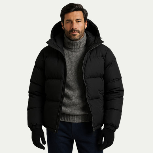 Randimo | Unisex Waterproof Down Hooded Puffer Winter Fit Parka Jacket