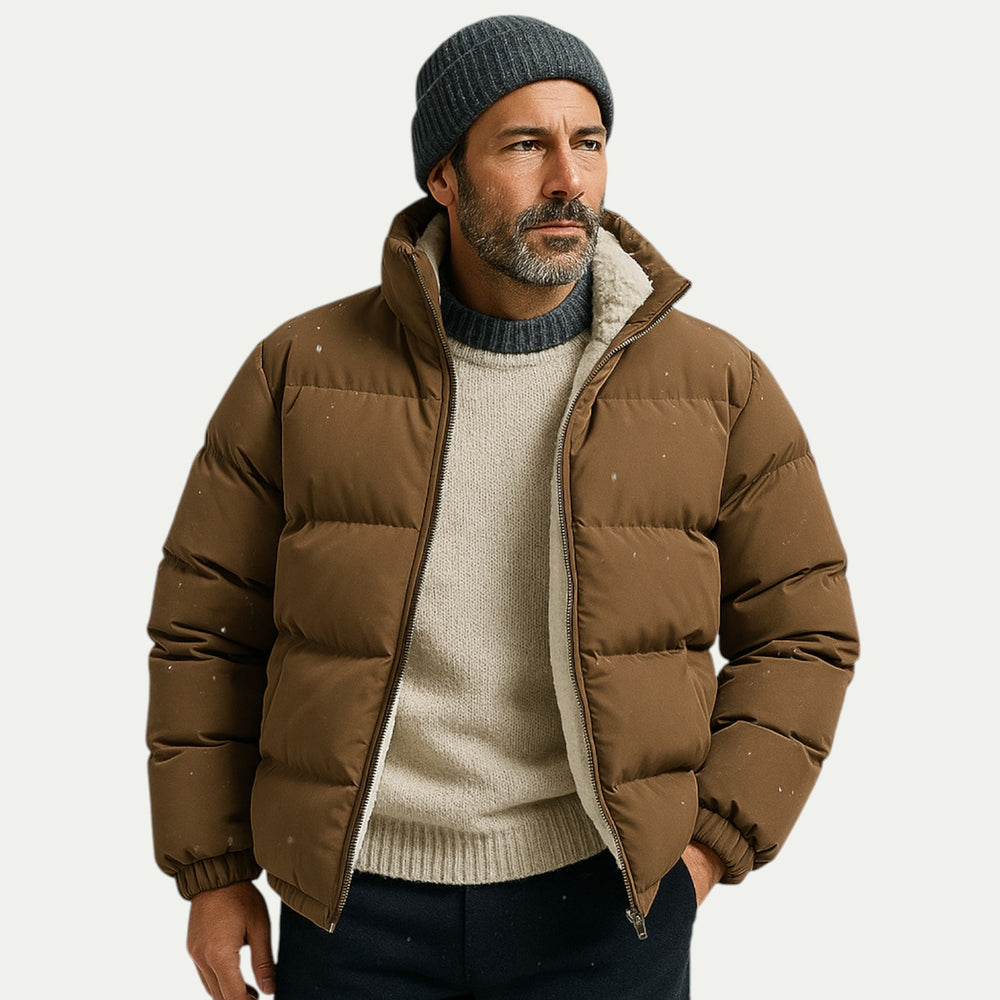 Mens Winter Fit Coat Warm Casual Outerwear Jacket
