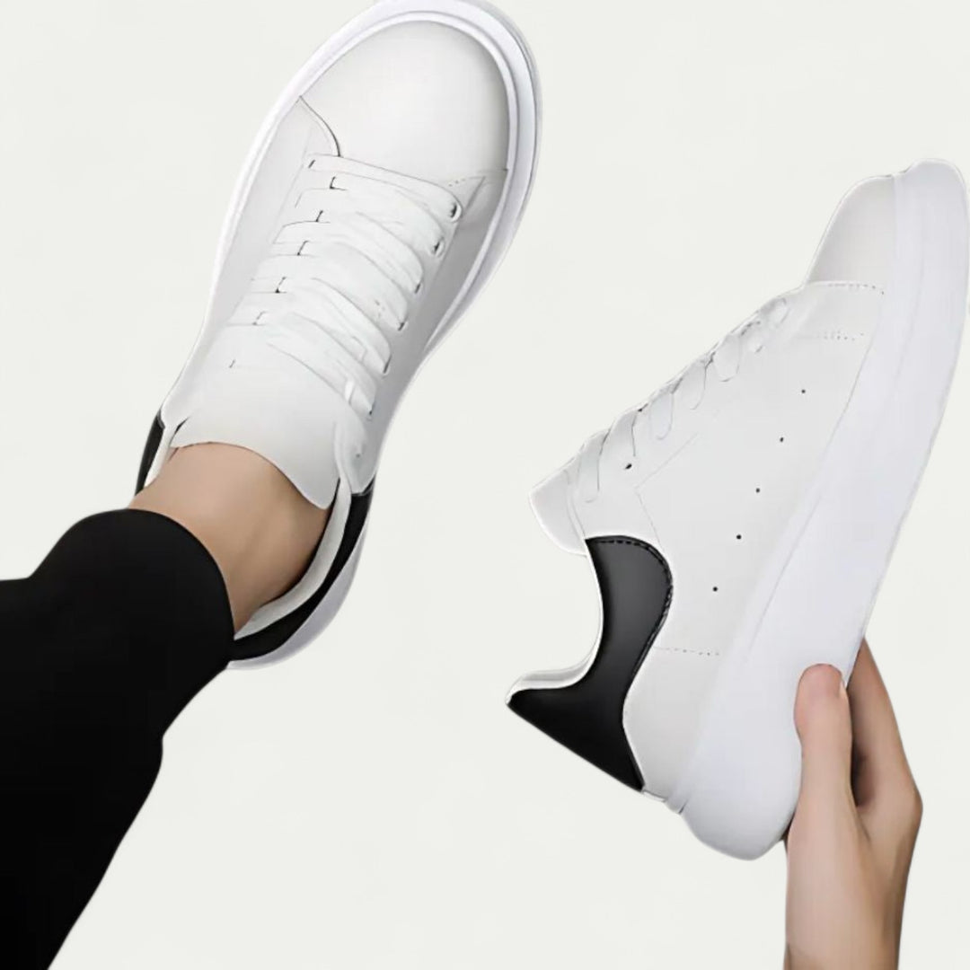 Unisex Platform Sneakers Casual Orthopedic Leather Shoes