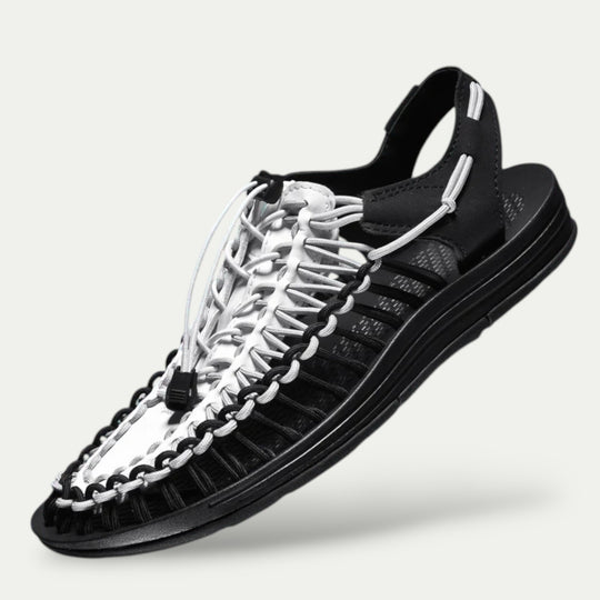 Men Orthopedic Air Tread Leather Summer Sandals