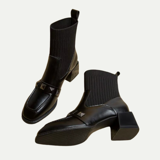 Randimo | Luxe Elastic Sock Ankle Boots