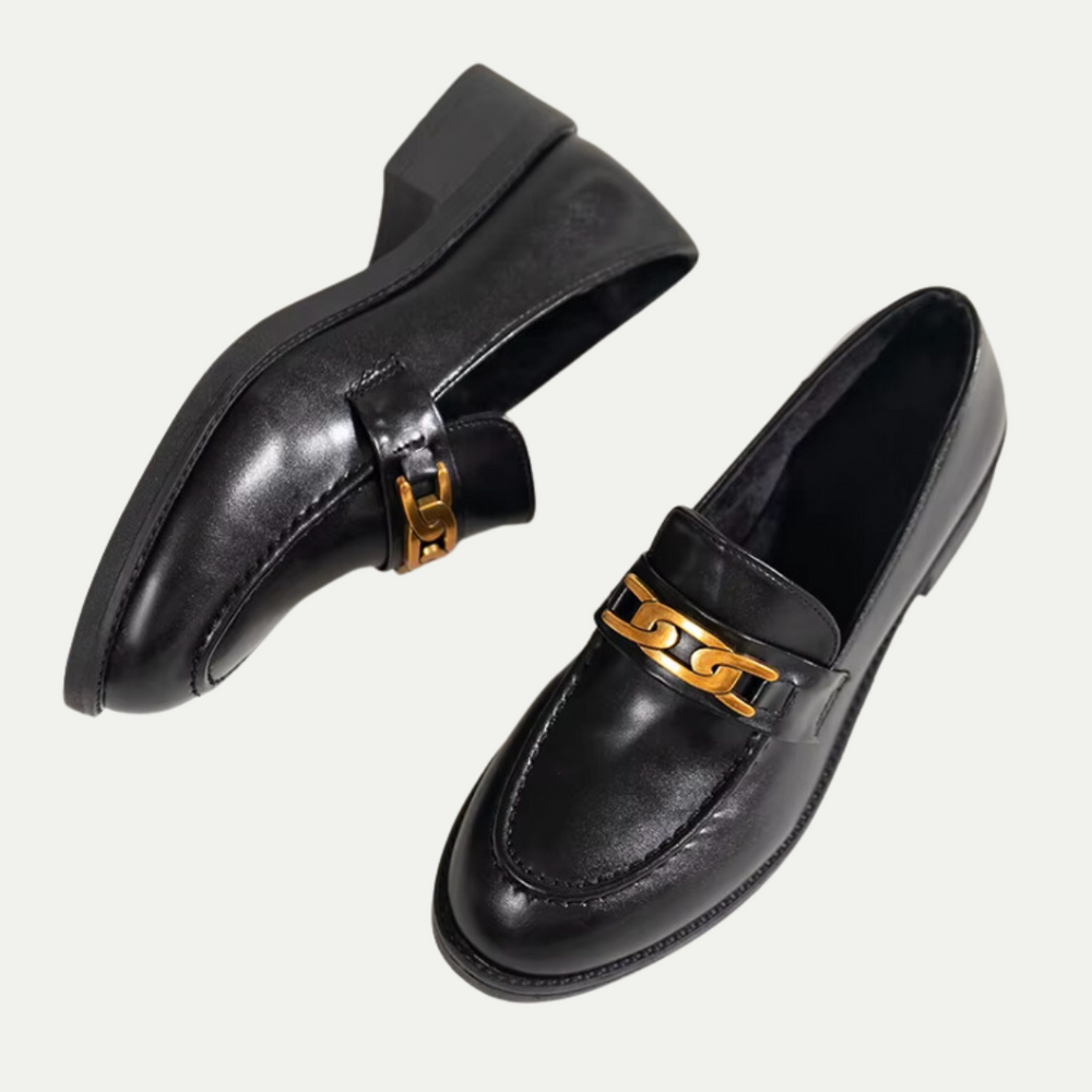 Randimo | Women’s Metal Chain Loafers