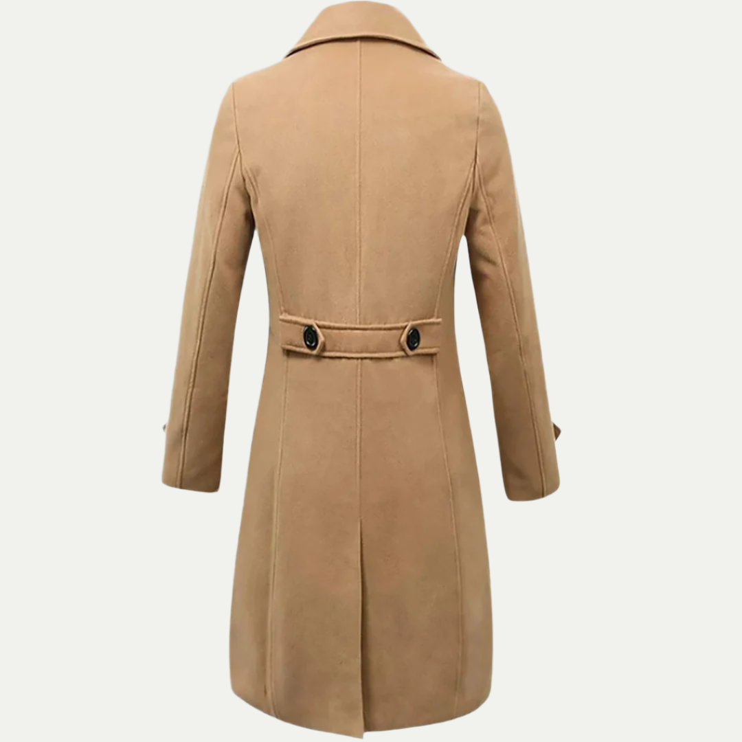 Randimo | Premium Merino Wool® Italian Long Trench Coat by Massimo