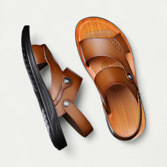 Women  Leather Comfortable Lightweight Sandals