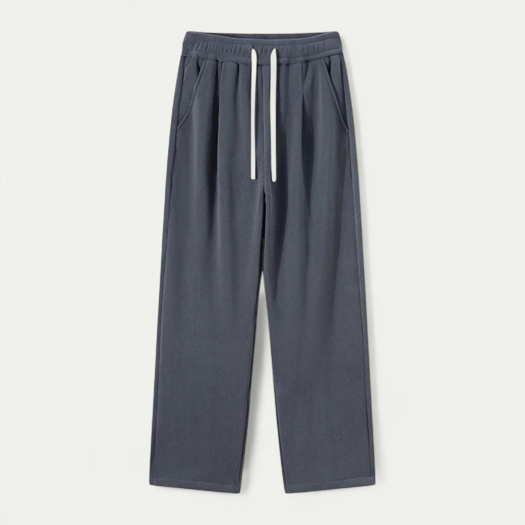 Randimo | Men Oversized Old Money Style Cotton Fleece Sweatpants