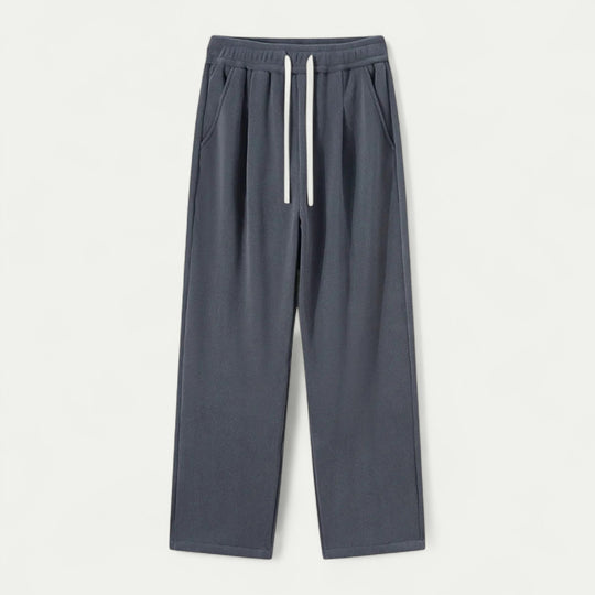 Randimo | Men Oversized Old Money Style Cotton Fleece Sweatpants
