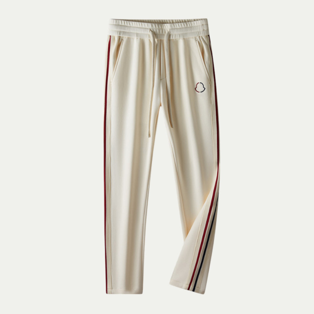 Men Cotton Casual Tracksuit Zip Up Set