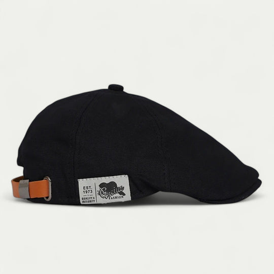 Men Cotton Vintage Newsboy Cap Winter British Style Flat Hat