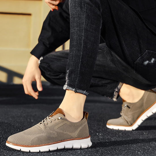 Orthopedic Lace Up Trainers for All Day Walking Comfort