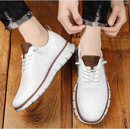 Orthopedic Lace Up Trainers for All Day Walking Comfort