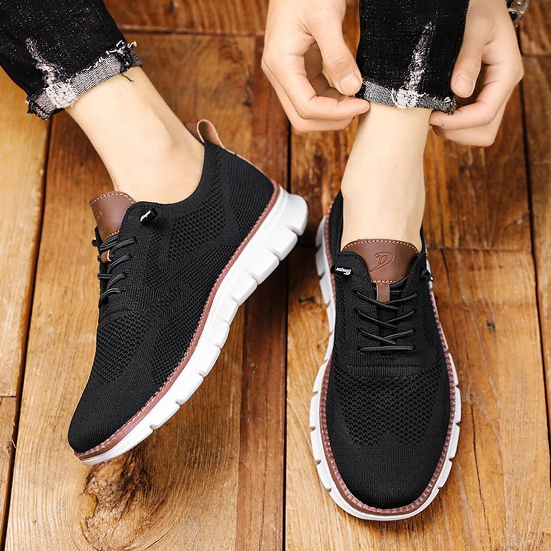 Orthopedic Lace Up Trainers for All Day Walking Comfort