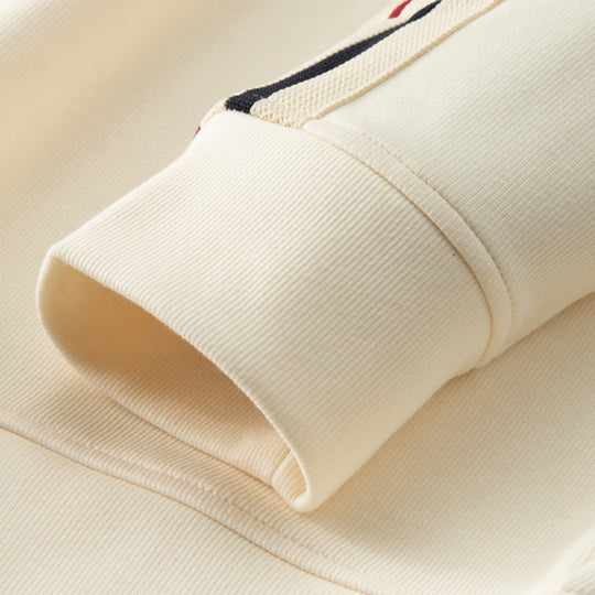 Men Cotton Casual Tracksuit Zip Up Set