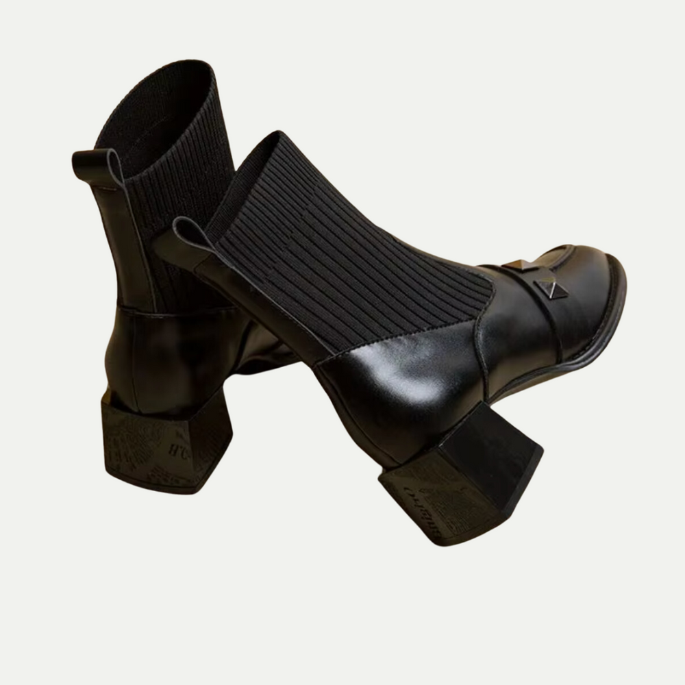 Randimo | Luxe Elastic Sock Ankle Boots