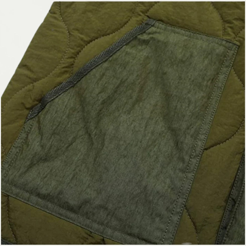Quilted Utility Gilet for Lightweight Layering