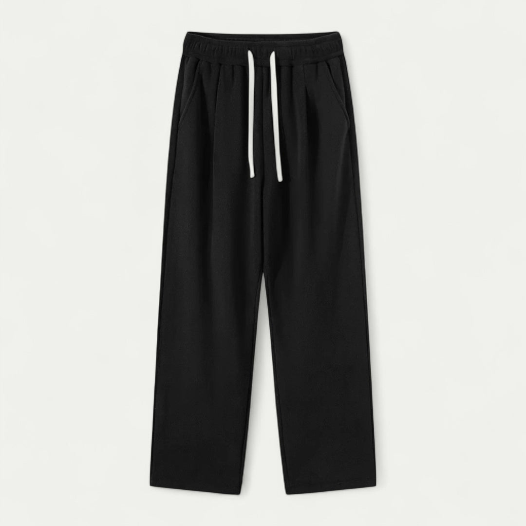 Randimo | Men Oversized Old Money Style Cotton Fleece Sweatpants
