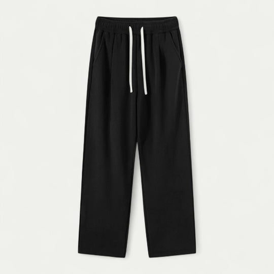 Randimo | Men Oversized Old Money Style Cotton Fleece Sweatpants