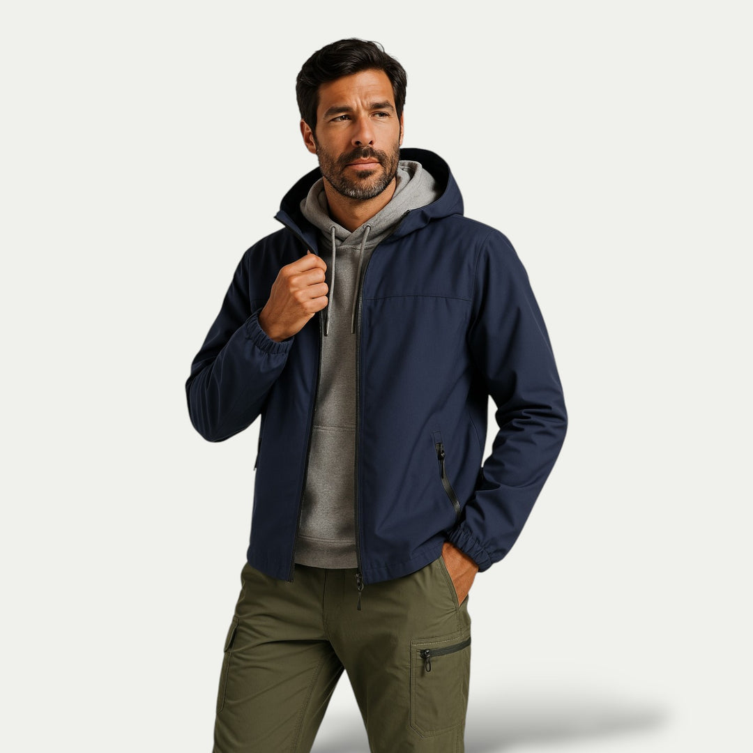 Men's Waterproof Windbreaker Jacket