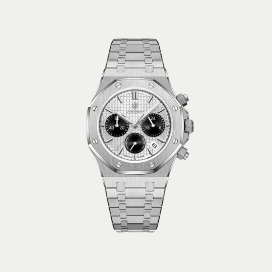 Men Athens Chronograph Stainless Steel Watch