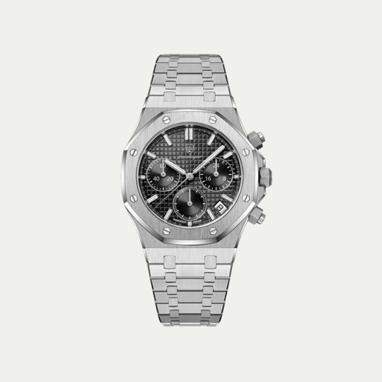 Men Athens Chronograph Stainless Steel Watch