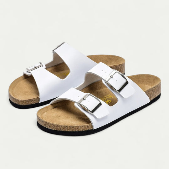 Orthopedic Footbed Sandals with Adjustable Buckle Straps
