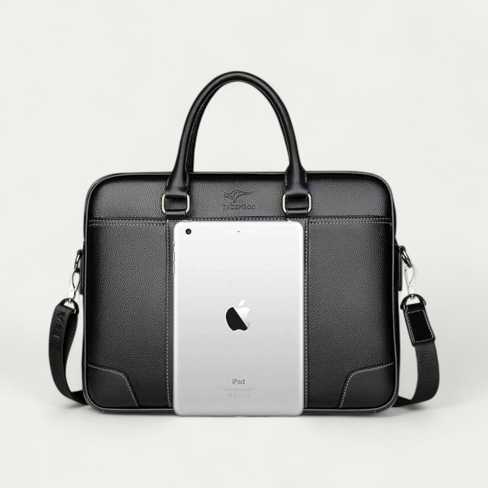 Leather Briefcase for Men Business Hand Bag
