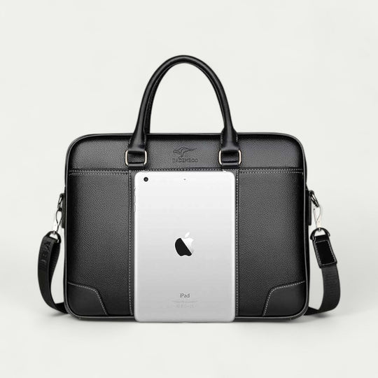 Leather Briefcase for Men Business Hand Bag
