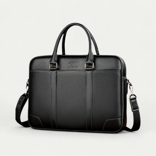 Leather Briefcase for Men Business Hand Bag