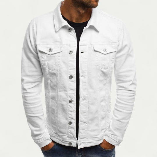 Mens Lightweight comfortable summer denim jacket