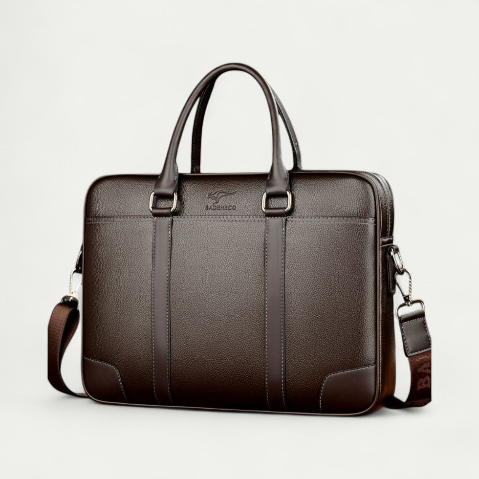 Leather Briefcase for Men Business Hand Bag