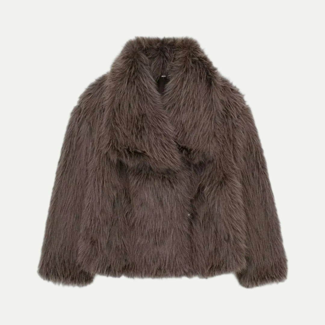 Randimo | Elegant Faux Fur Winter Coat