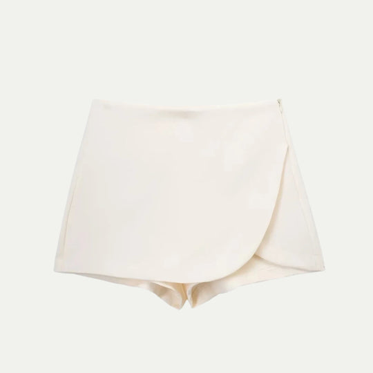 Randimo | Women's High-Waisted Asymmetric Mini Skirt