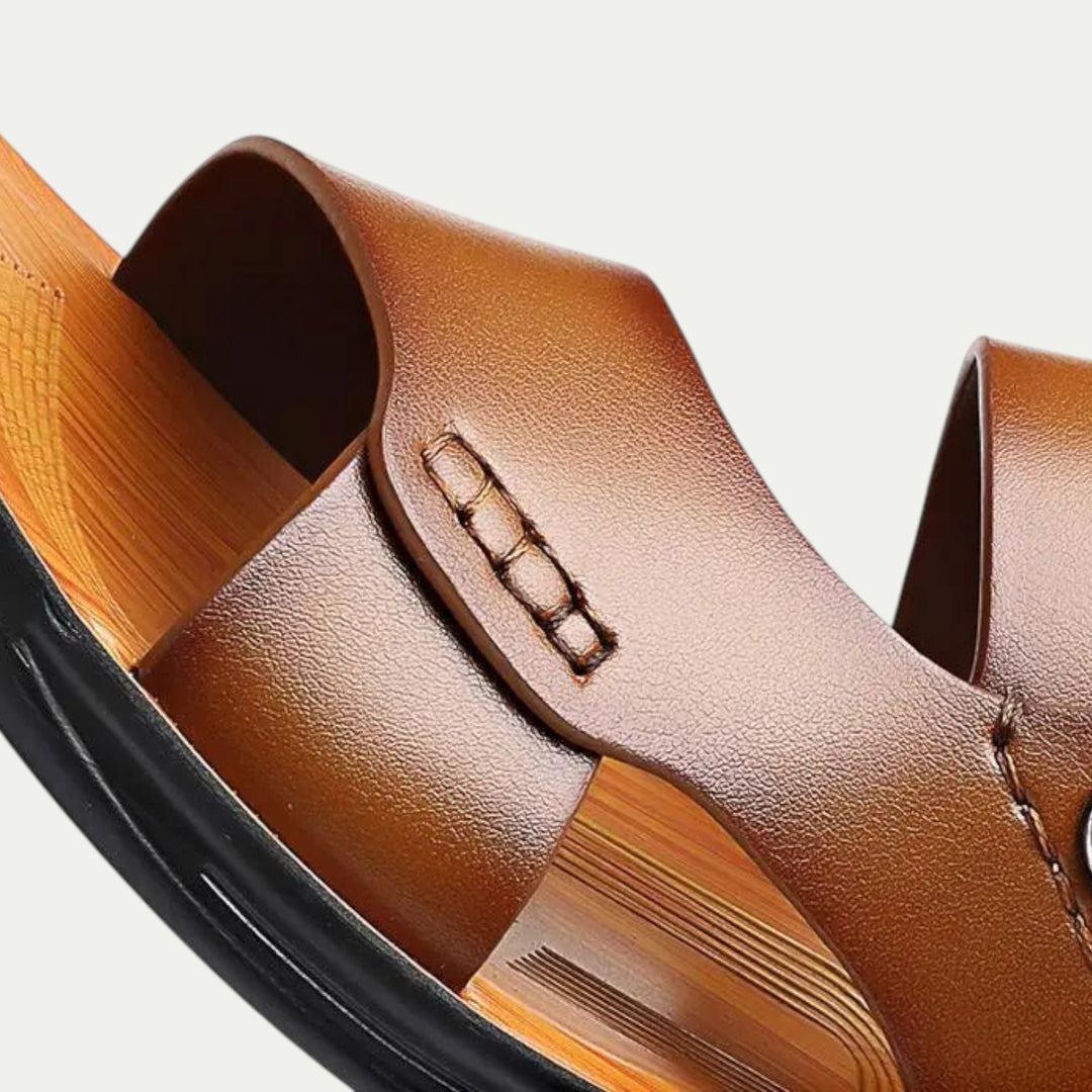 Women  Leather Comfortable Lightweight Sandals
