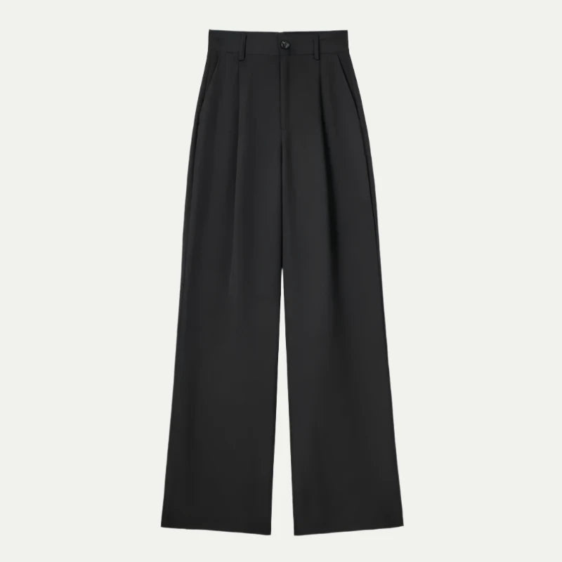 Randimo | High-Waisted Striped Wide-Leg Pants for Women